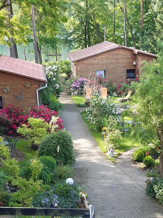 Monikas Gaestehaeuser Seeblick Himmelpfort Buitenkant foto